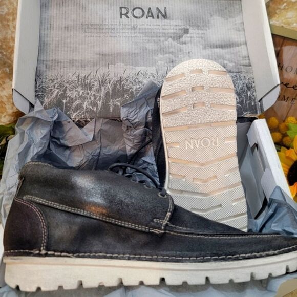 NIB ROAN by BEDSTU Tobias Fullgrain oiled, waxed handfinished suede leather boot - Picture 6 of 13